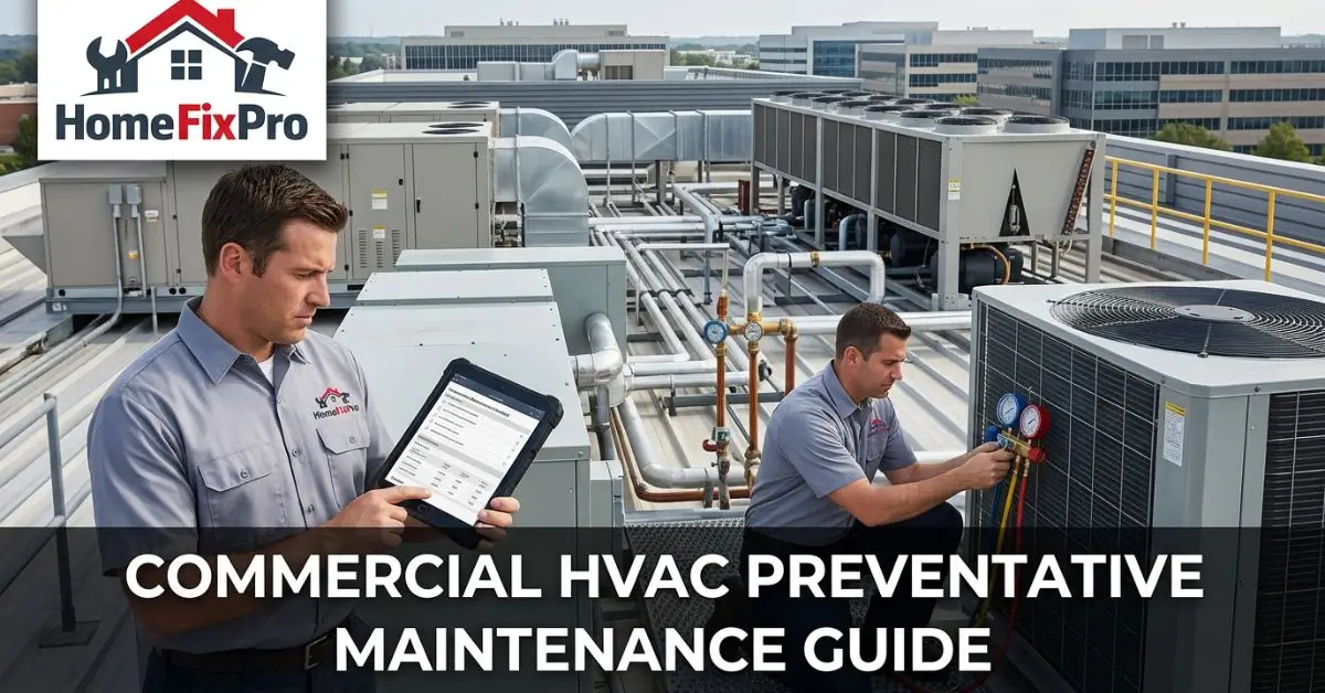 Commercial HVAC Preventative Maintenance​: 10 Smart Tips - Home Fix Pro
