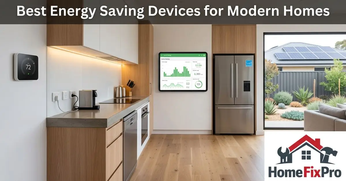 Best Energy Saving Devices for Modern Homes - Home Fix Pro