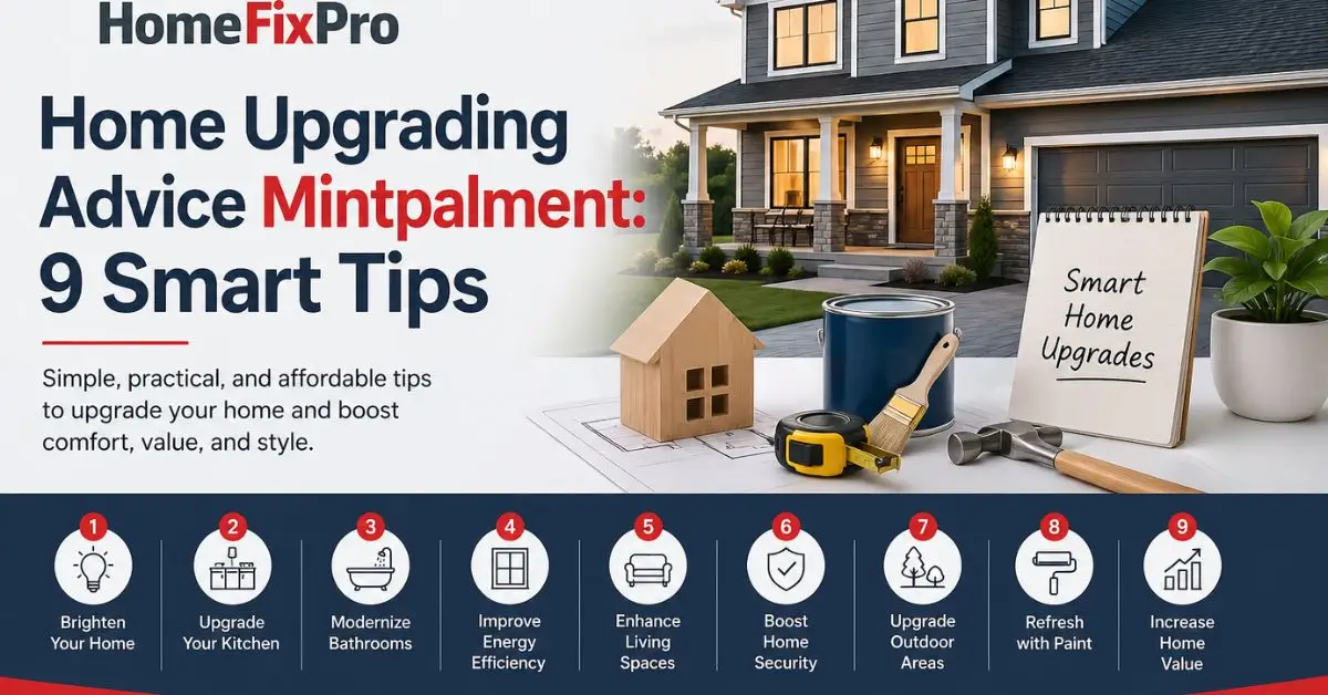 Home Upgrading Advice Mintpalment: 9 Smart Tips - Home Fix Pro