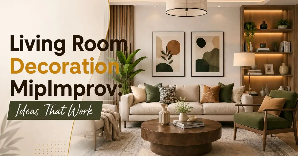 Living Room Decoration MipImprov: Ideas That Work - Home Fix Pro