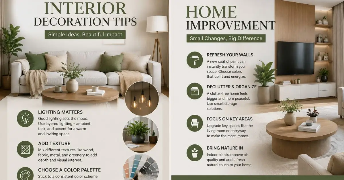 Interior Decoration Tips Mintpaldecor: Complete Guide