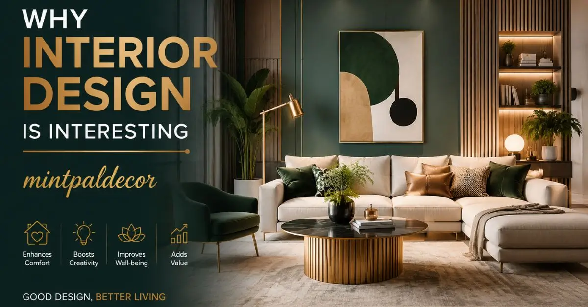 Why Interior Design Is Interesting Mintpaldecor Guide 2026 - Home Fix Pro