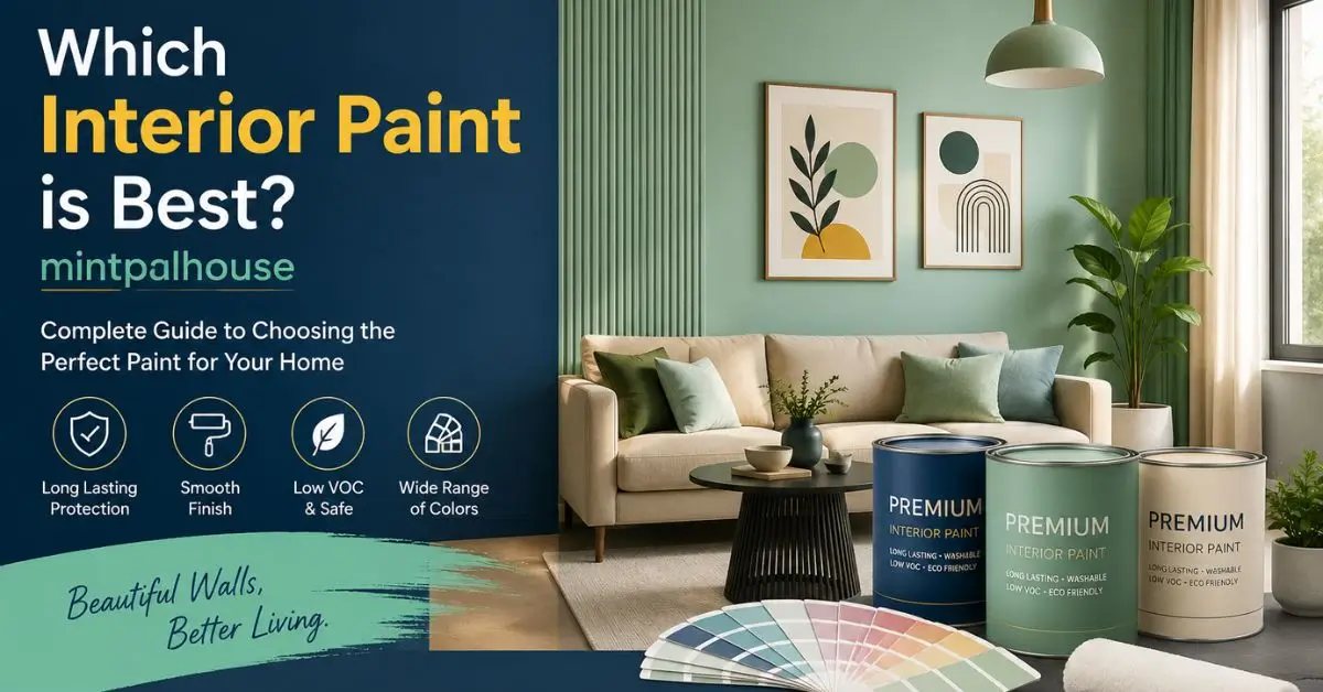 Which Interior Paint Is Best MintPalHouse