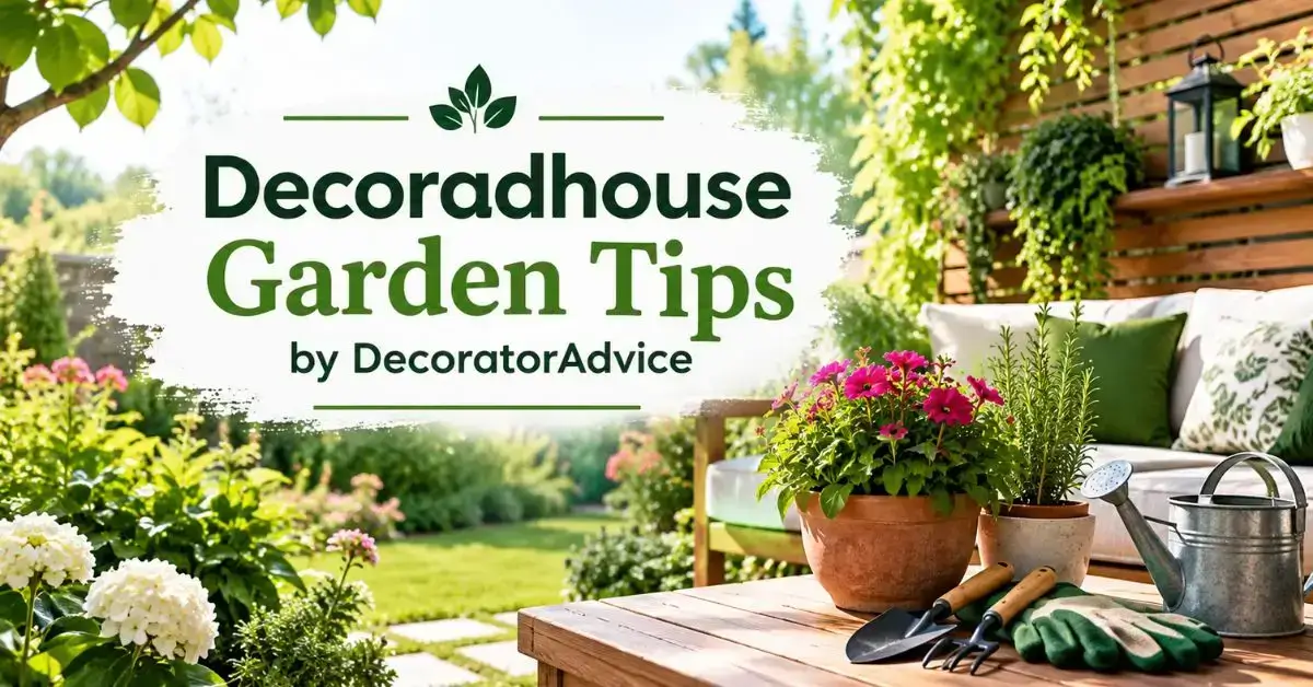 Decoradhouse Garden Tips by DecoratorAdvice: Full Guide